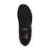 Sapatilhas Skechers Flex Appeal 5.0 Mulher Malha Preta/Acabamento Rosa Dourado