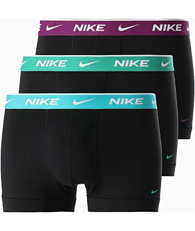 Slip Nike Coffre 3Pk Homme Noir/Vert