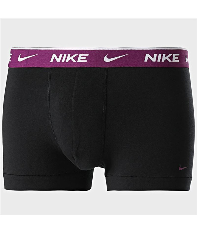 Slip Nike Trunk 3Pk Homme Noir/Vert