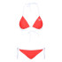 Biquíni Reebok Allegra Biquíni Vermelho/Branco Mulher