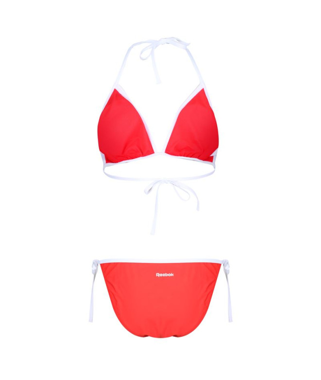 Bikini Reebok Allegra Bikini Rojo/Blanco Mujer