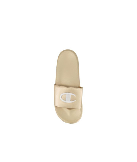 Tongs de Playa y piscine Champion Plateforme Miami Femme Or
