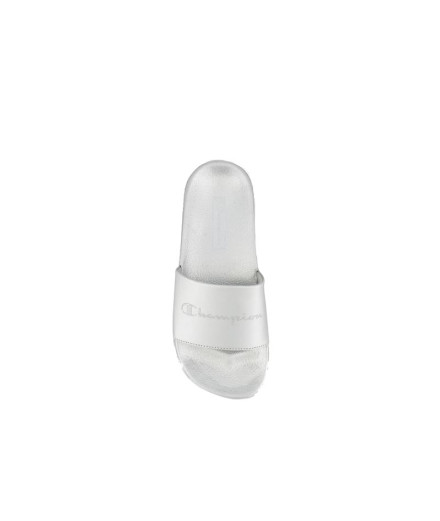 Chanclas Champion Slide Queens Gris Mujer Plata Chanclas Champion Slide Queens Gris Mujer Plata