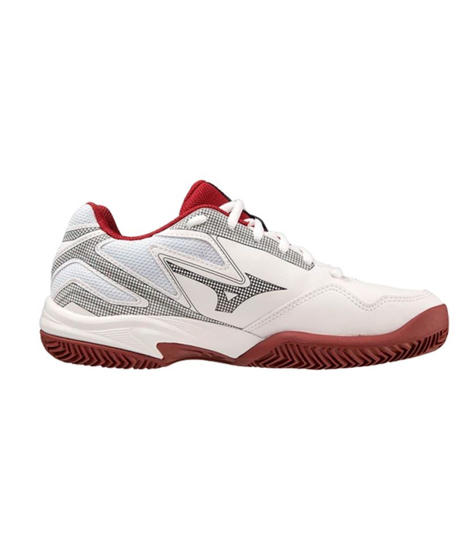 Chaussures Tennis Mizuno de Break Shot 4 CC White Femme