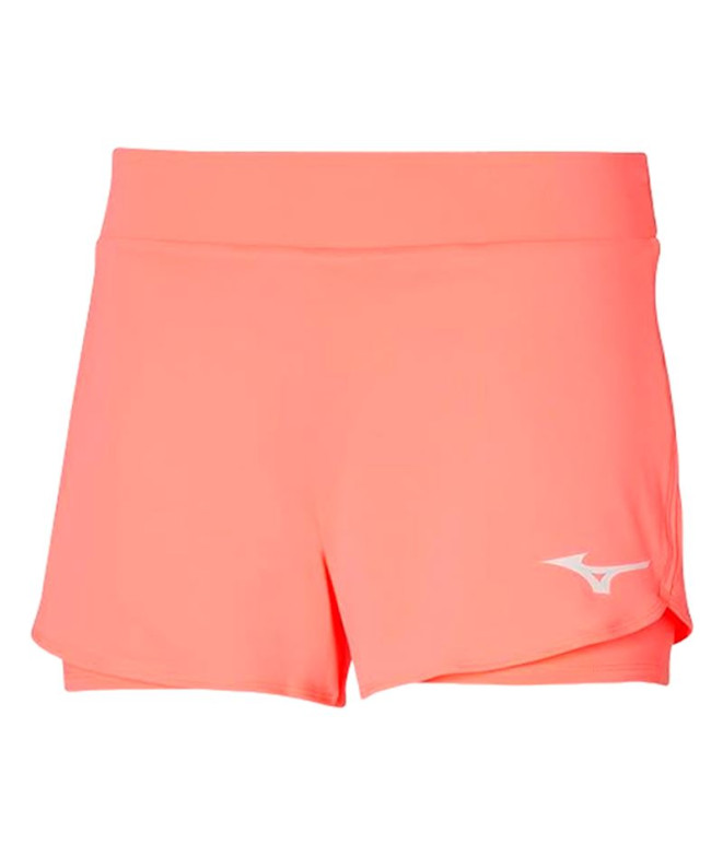 Calça Pádel Mizuno da Flex Coral Mulher