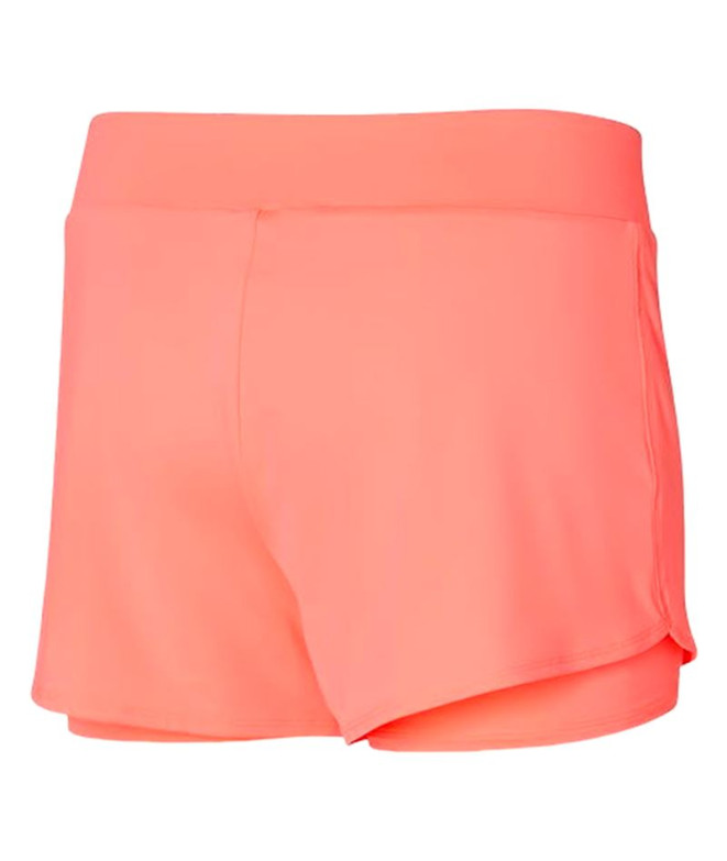 Calça Pádel Mizuno da Flex Coral Mulher