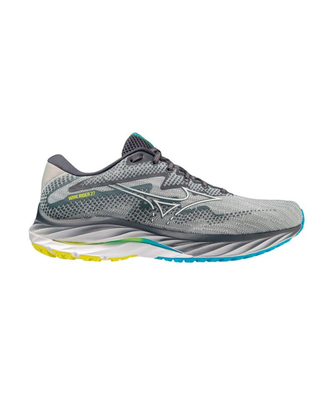 Chaussures Running Mizuno Rider par Wave 27 Grey Homme