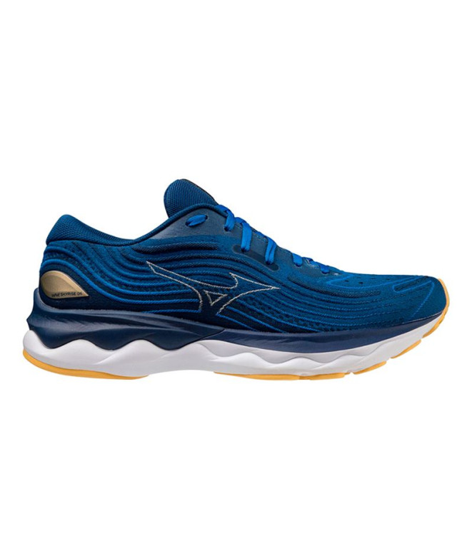 Chaussures par Running Mizuno Wave Skyrise 4 Bleu Homme