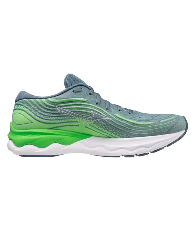 Chaussures Running Mizuno de Wave Skyrise 4 Lime Homme