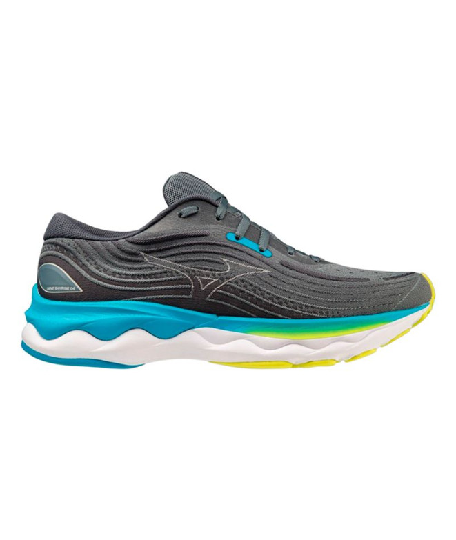 Sapatilhas por Running Mizuno Wave Skyrise 4 Cinzento Homem