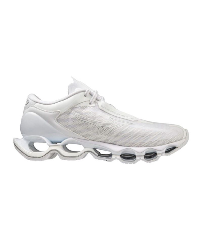 Zapatillas de Running Mizuno Wave Prophecy 12 Blanco Unisex