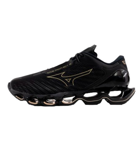 Sapatilhas por Running Mizuno Wave Prophecy 12 Preto Unissex 2