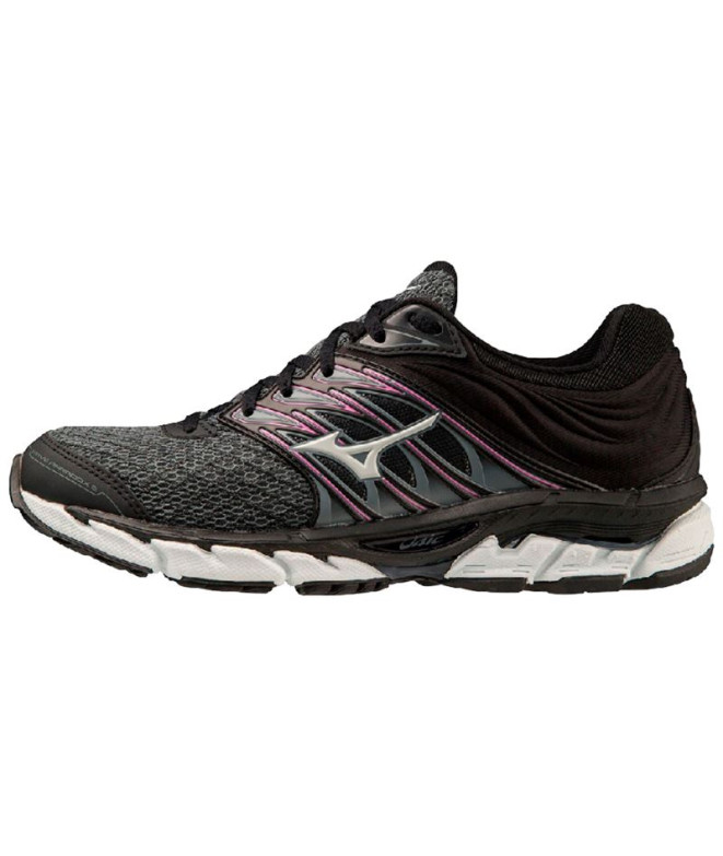 Chaussures Running Mizuno de Wave Paradox 5 Gris Femme