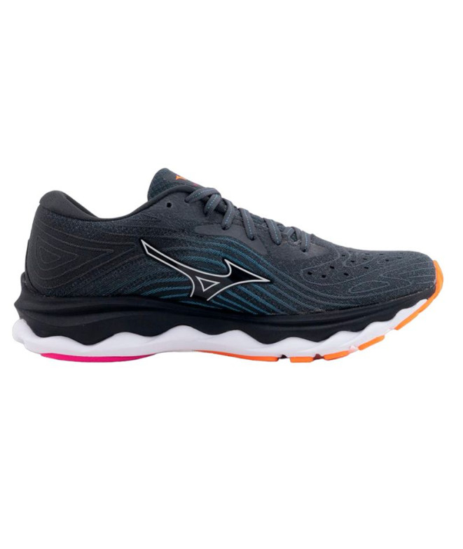 Chaussures Running Mizuno de Wave Sky 6 Grey Femme