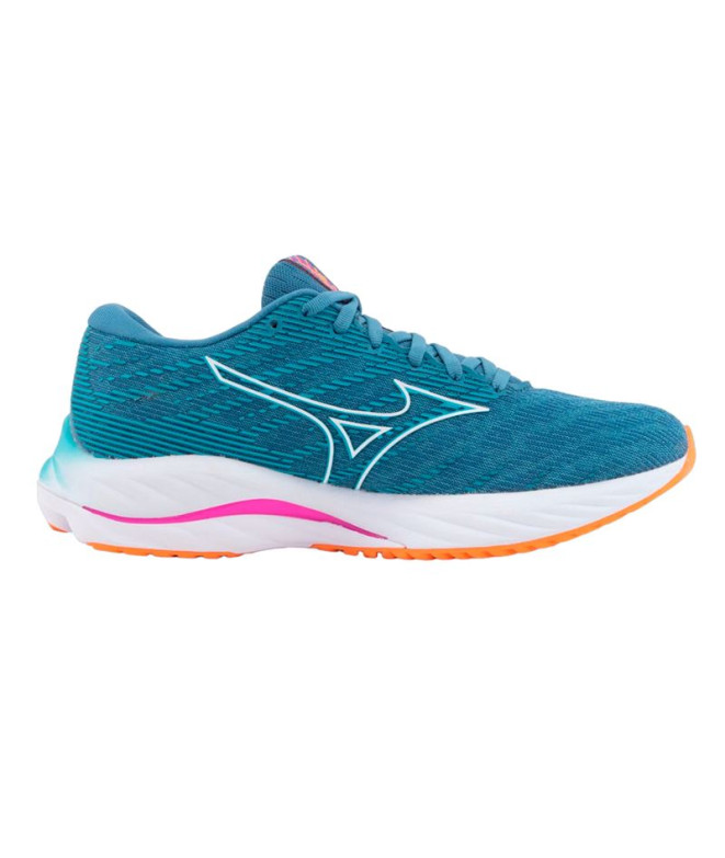 Chaussures Running Mizuno Rider de Wave 26 Blue Femme