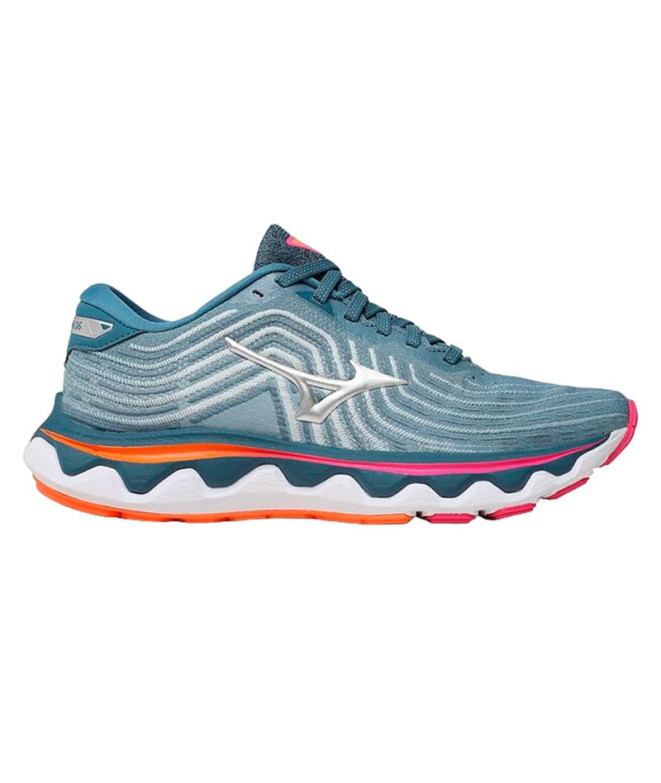Zapatillas de Running Mizuno Wave Horizon 6 Azul Mujer
