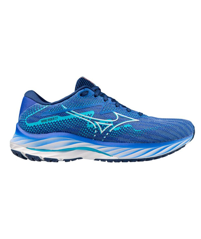 Chaussures Running Mizuno Rider par Wave 27 Blue Femme