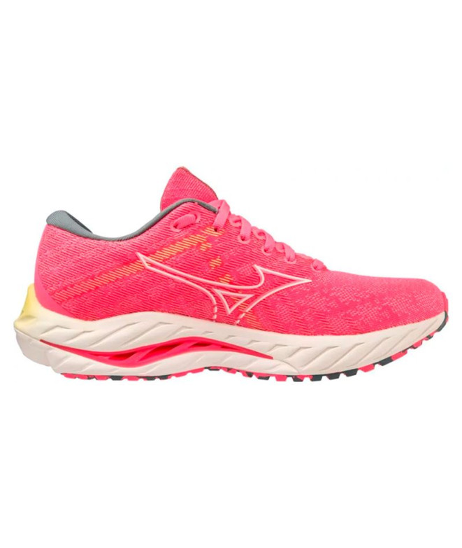 Zapatillas de Running Mizuno Wave Inspire 19 Rosa fluor Mujer