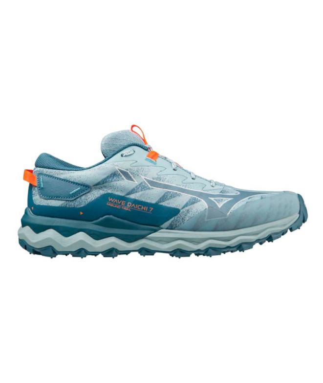 Chaussures Trail Mizuno par Wave Daichi 7 Blue Homme