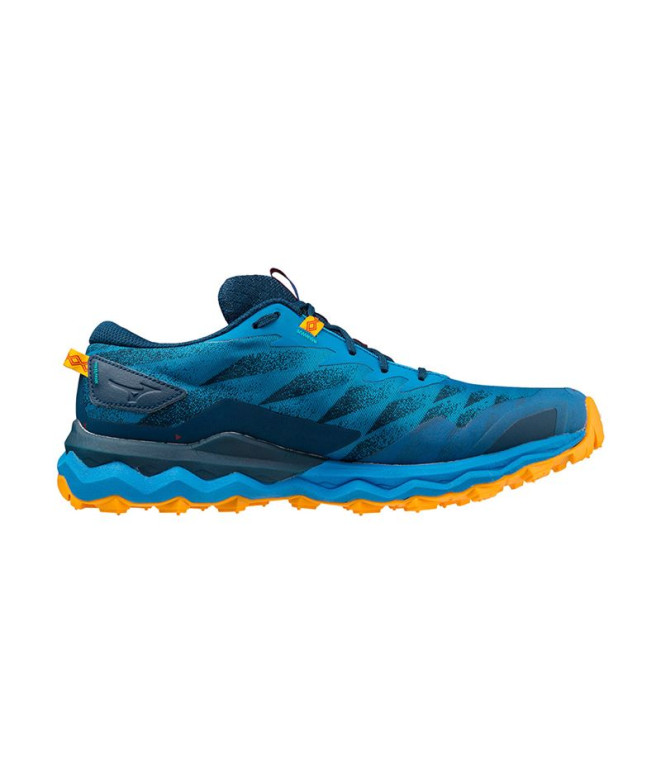 Chaussures Trail Mizuno par Wave Daichi 7 Blue Homme