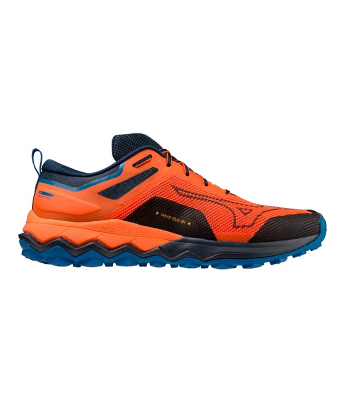 Chaussures Trail Mizuno de Wave Ibuki 4 Orange Homme