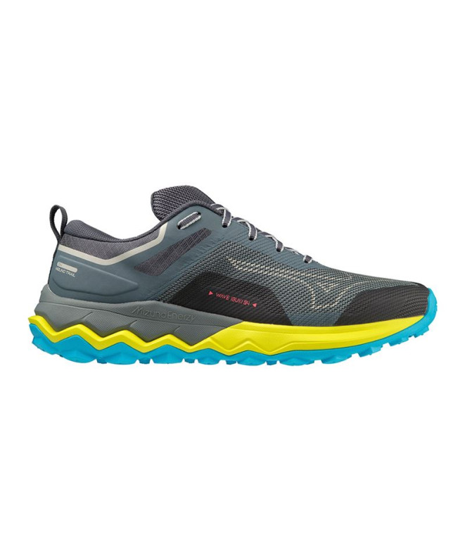 Chaussures Trail Mizuno de Wave Ibuki 4 Gris Homme