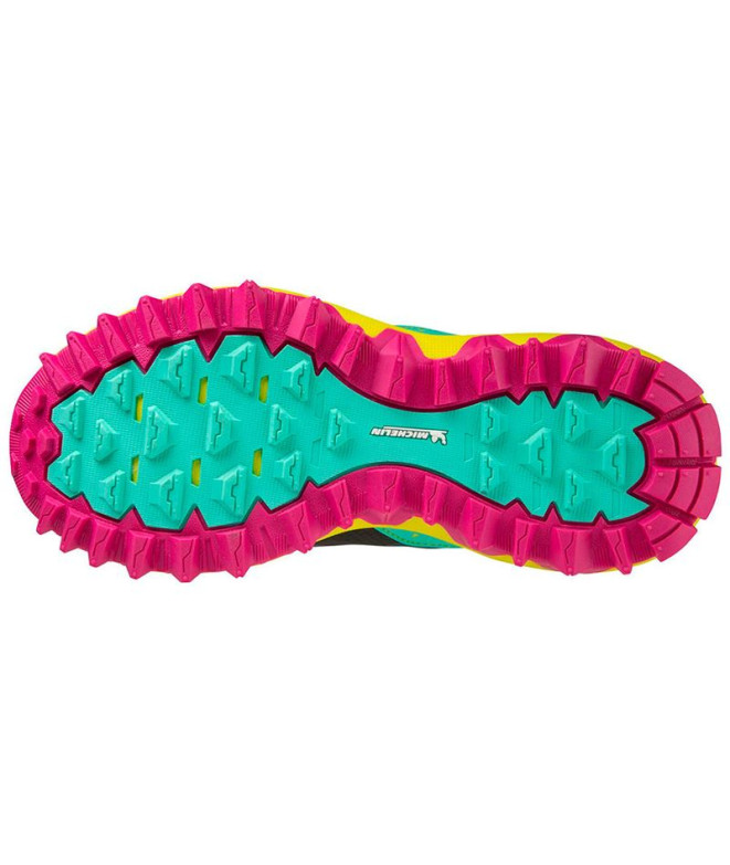 Zapatillas de Trail Mizuno Wave Mujin 9 Gris Mujer