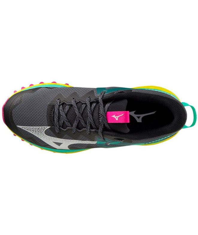 Zapatillas de Trail Mizuno Wave Mujin 9 Gris Mujer
