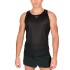 Camiseta de Running Mizuno Dryaeroflow Preto Homem