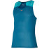 Camiseta Running Mizuno de Dryaeroflow Blue Homem