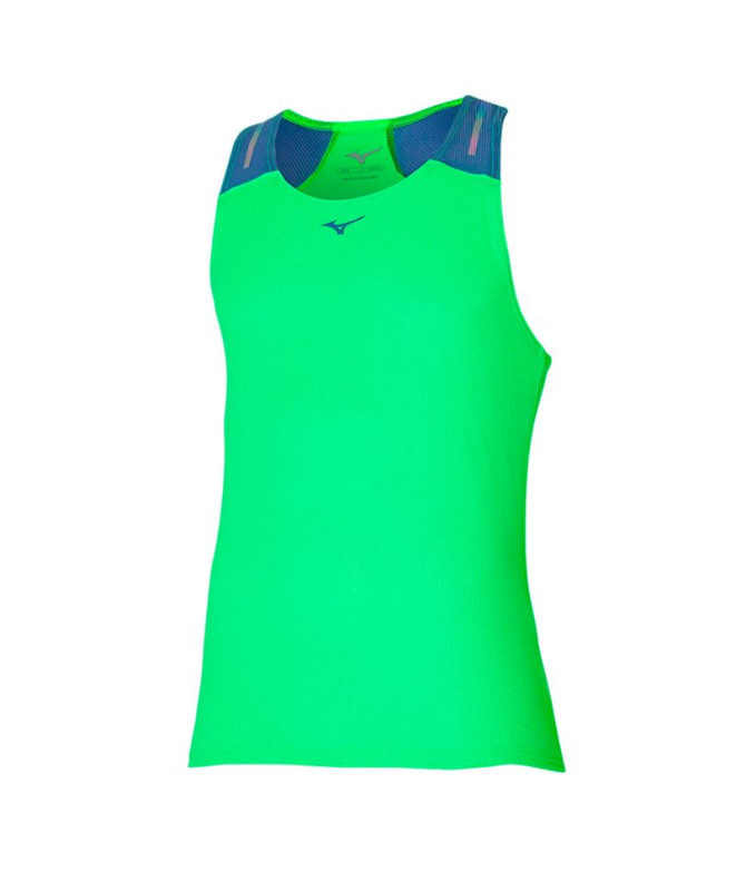 T-shirt Running Mizuno de Dryaeroflow Lima Homme