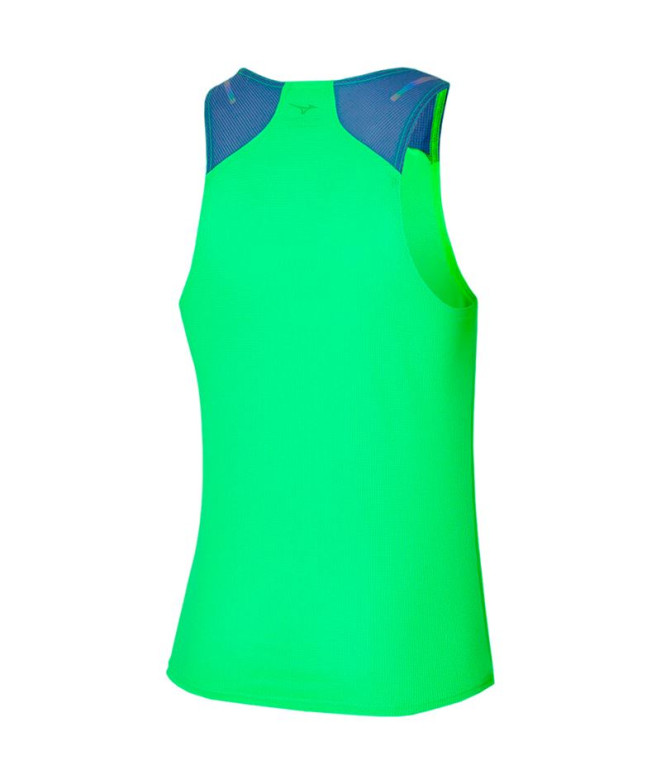 Camiseta de Running Mizuno Dryaeroflow Lima Hombre