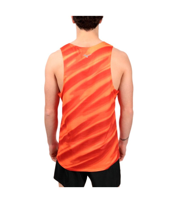 Camiseta de Running Mizuno Daf Graphic Naranja...