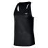 Camiseta de Running Mizuno Dryaeroflow Negro Mujer