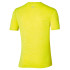 Camiseta de Fitness Mizuno Core RB Amarillo Hombre