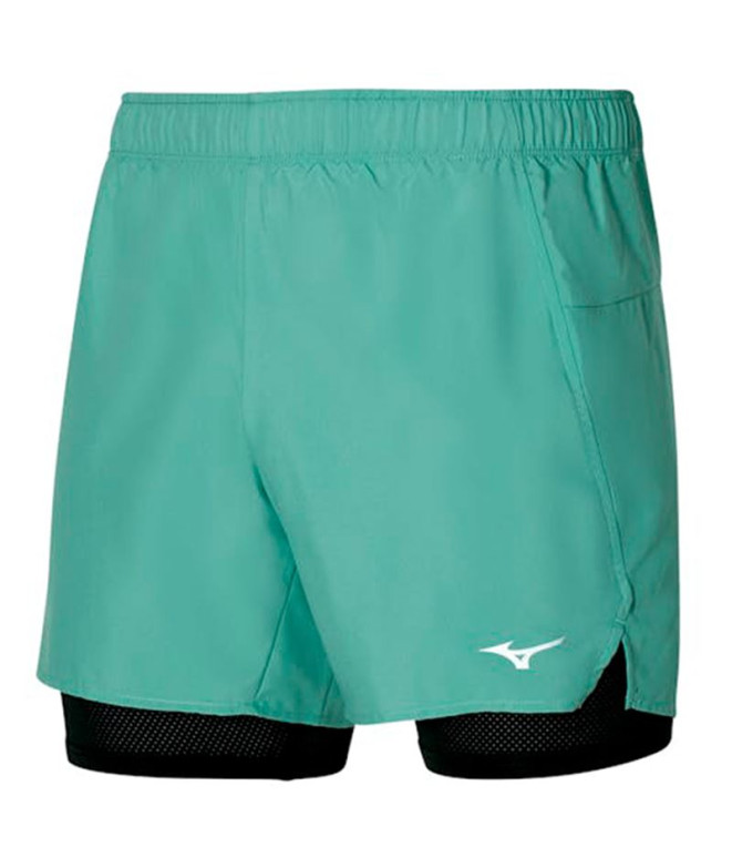 Pantalons Fitness Mizuno du Core 5.5 2in1 Vert Homme