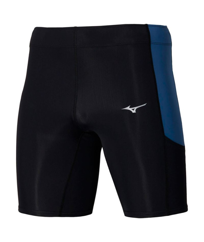 Mallas de Fitness Mizuno Core Mid Negro Hombre