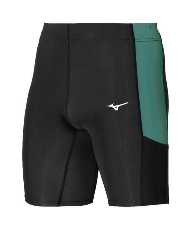 Collants Fitness Mizuno de Core Mid Black Homme