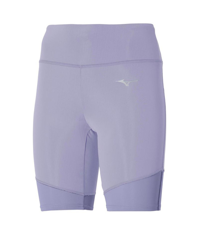 Collants Fitness Mizuno de Core Mid Lila Femme