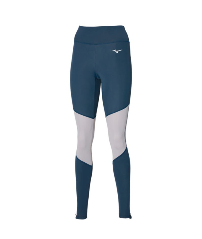 Mallas de Fitness Mizuno Core long Azul mujer