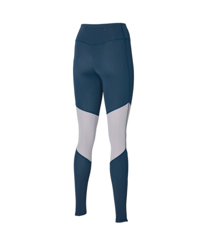 Mallas de Fitness Mizuno Core long Azul mujer