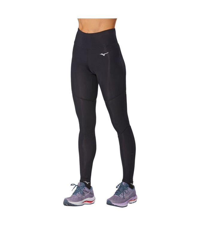 Mallas de Fitness Mizuno Core Long Negro Mujer