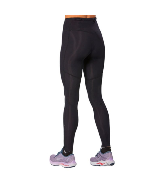 Mallas de Fitness Mizuno Core Long Negro Mujer