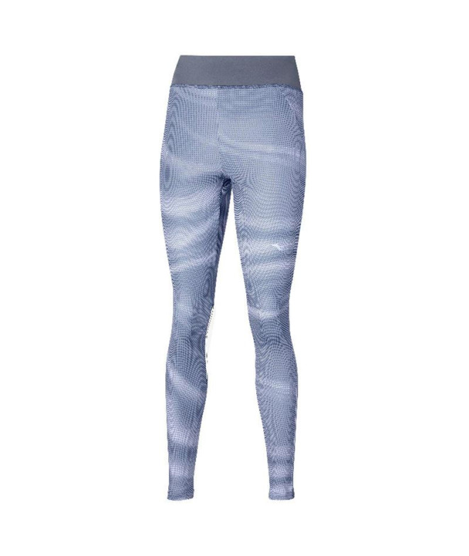 Mallas de Fitness Mizuno Printed Azul mujer