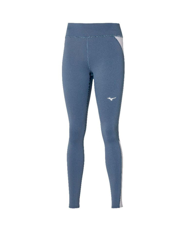 Mallas de Running Mizuno Warmalite Azul mujer