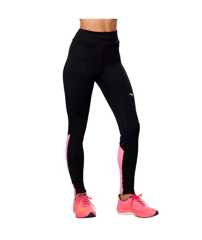 Mallas de Running Mizuno Warmalite Negro mujer