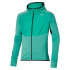 Veste Running Mizuno de Warmalite Hybrid Green Homme