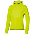 Veste Running Mizuno de Warmalite Hybrid Yellow Homme