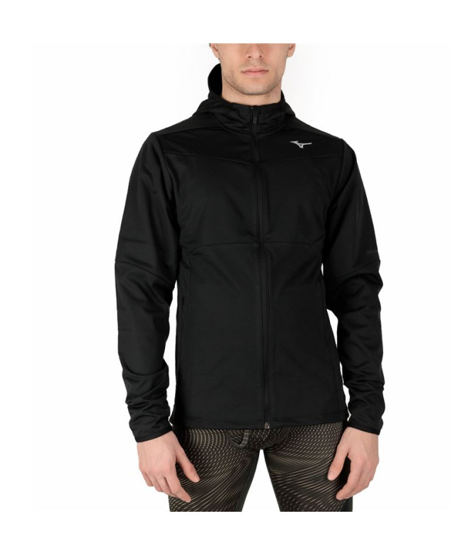 Casaco de Running Mizuno Thermal Charge BT Preto Homem