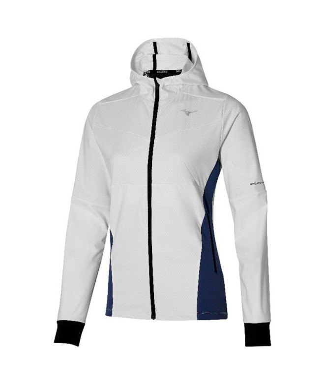 Casaco Running Mizuno de Thermal Charge BT White mulher